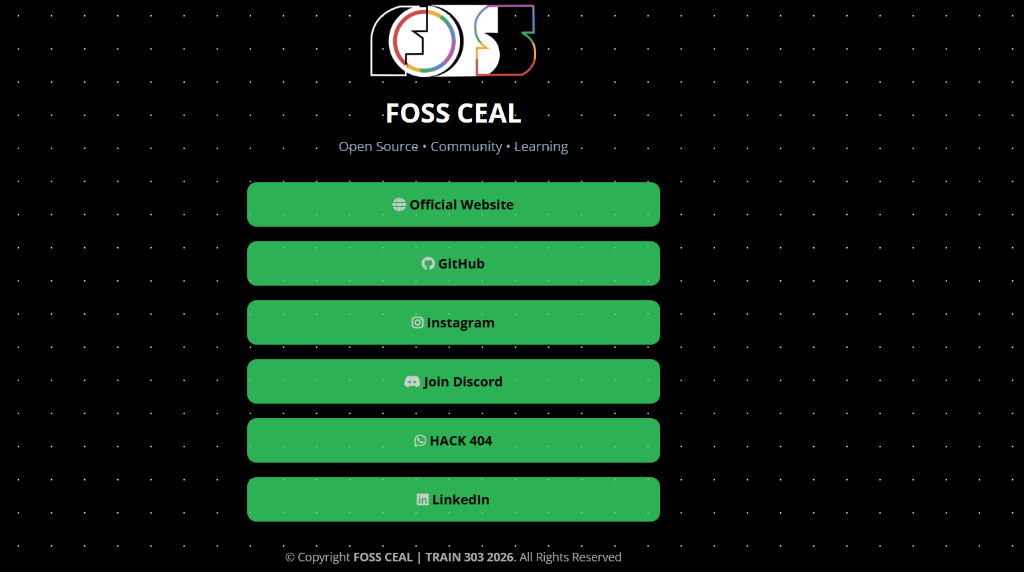 FOSS CEAL portal