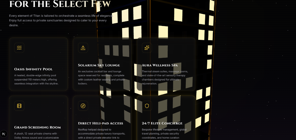 Titan Residences amenities